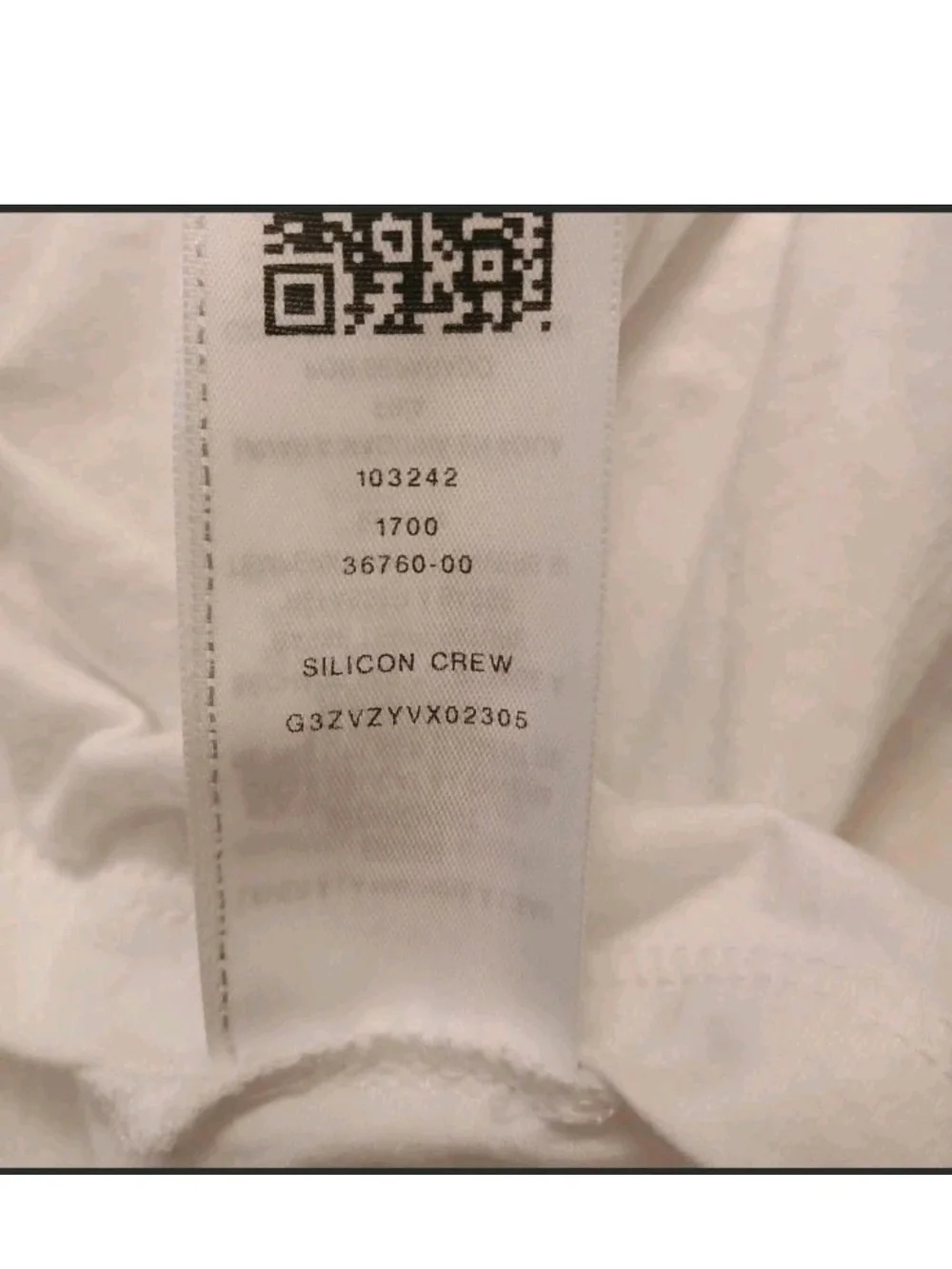 True Religion Silicon Crew Long Sleeve Tshirt Mens L White